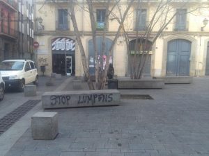 Eliminación de Grafitis del mobiliario urbano