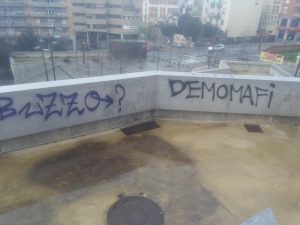 Limpieza de Graffiti en parques