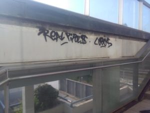 Limpieza de Graffitis en paredes